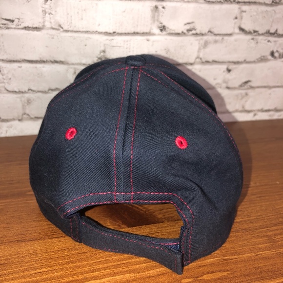 Minnie Mouse Hat Velcro Adjustable strap Navy Blue. - Picture 3 of 3